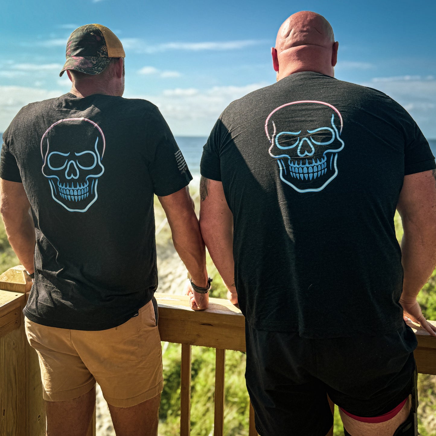 Dead Inside Nation – Neon Skull Tee