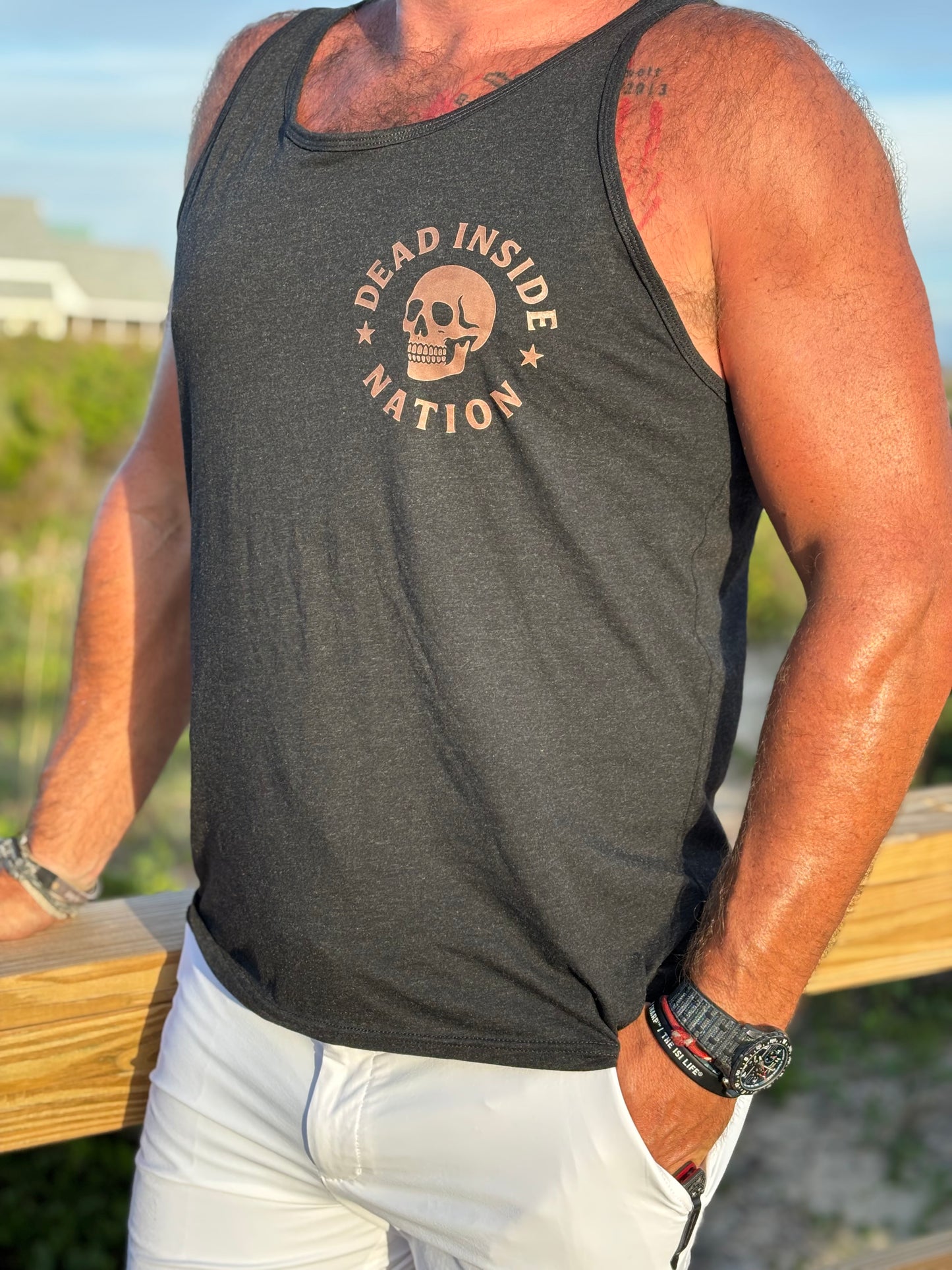 Dead Inside Nation – Triblend Tank
