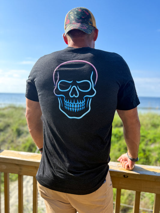 Dead Inside Nation – Neon Skull Tee